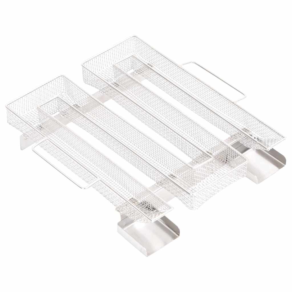 Gerador de fumo frio quadrado 22,5 cm aço inoxidável
