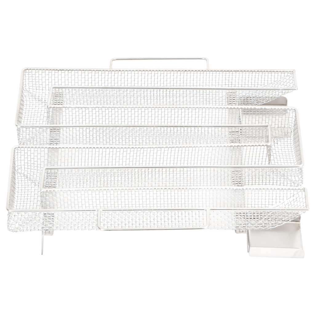 Gerador de fumo frio quadrado 22,5 cm aço inoxidável