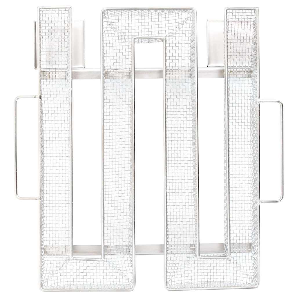 Gerador de fumo frio quadrado 22,5 cm aço inoxidável