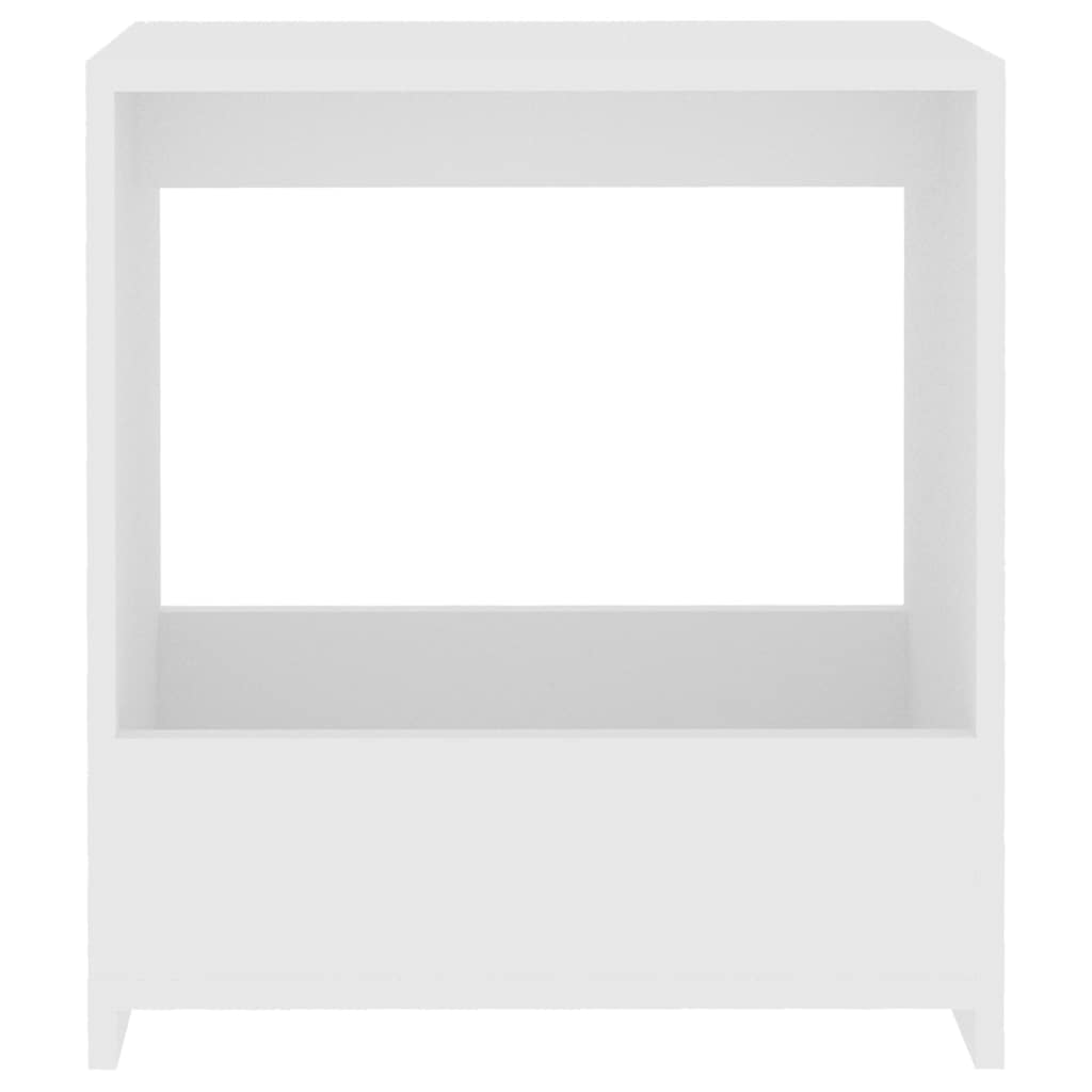 Mesa de apoio 50x26x50 cm derivados de madeira branco