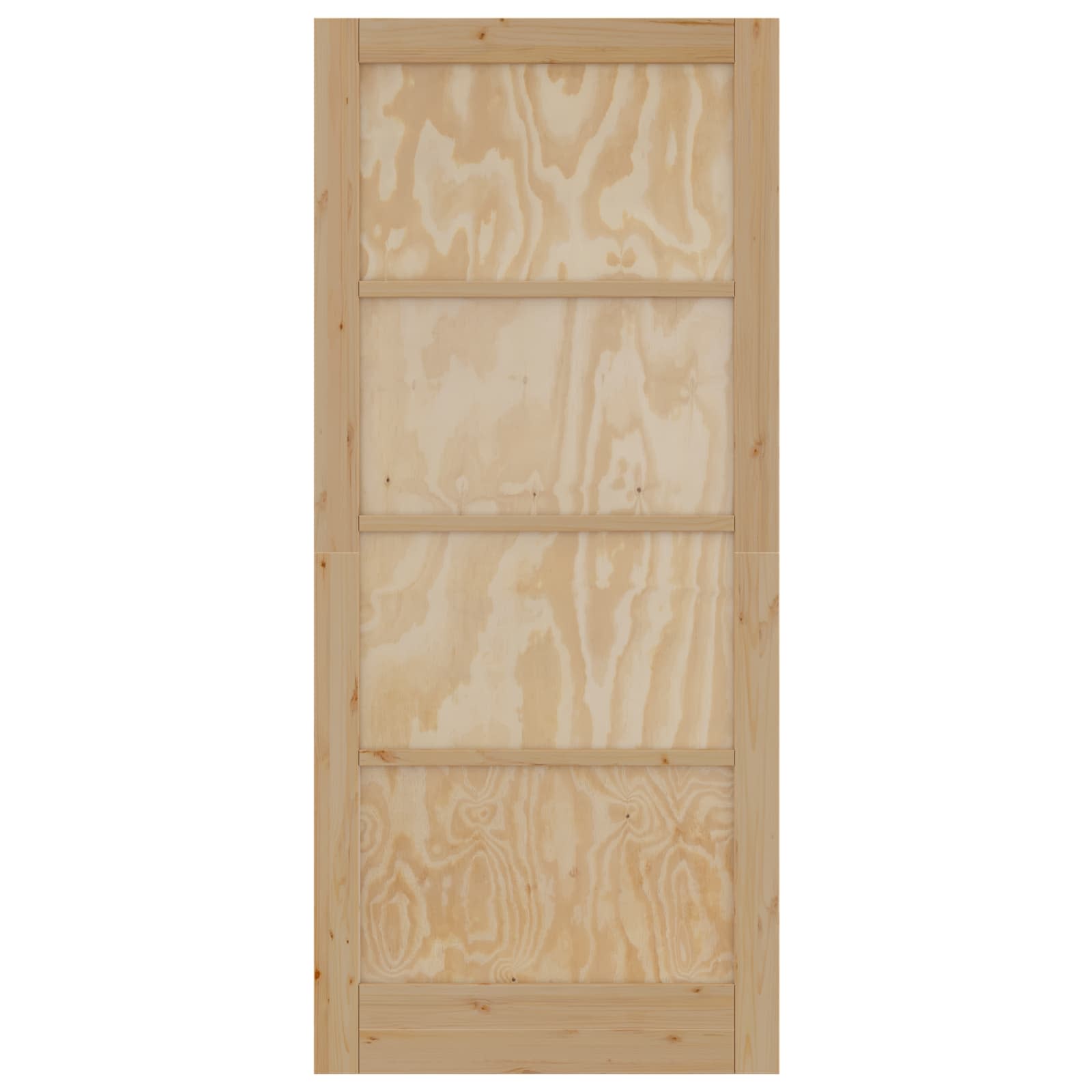 Porta interna natural 93 x 211 cm contraplacado