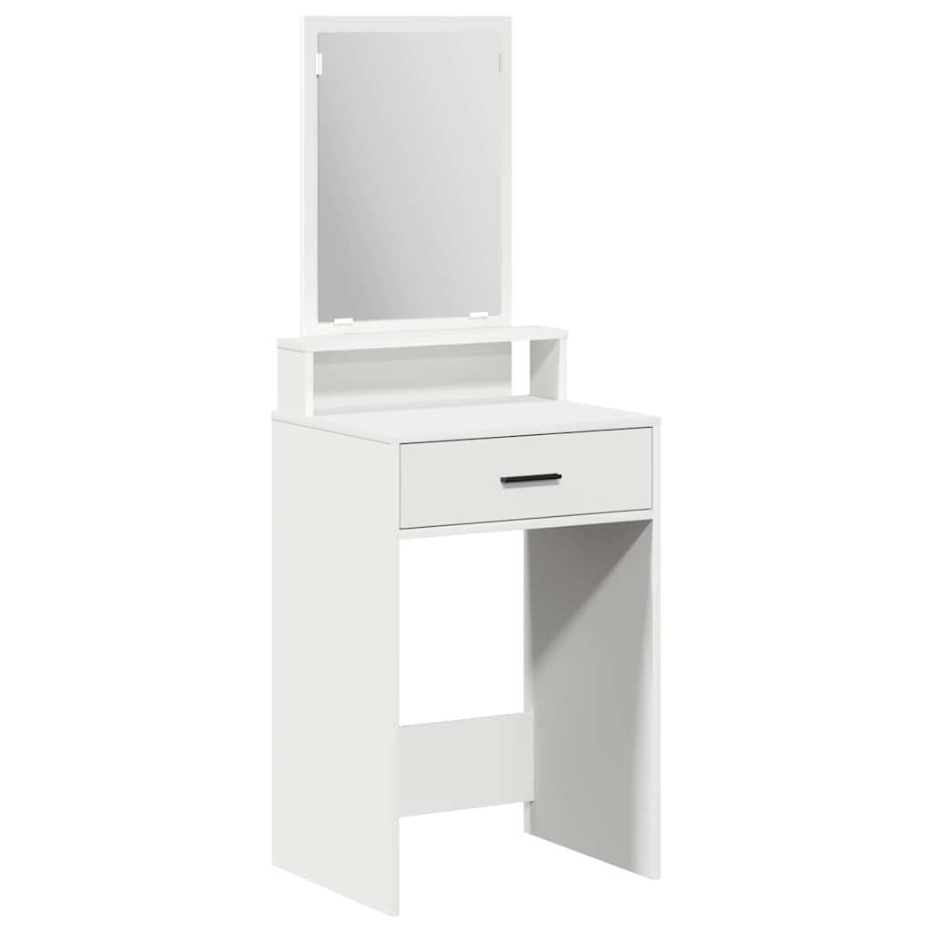 Mesa de vestir branco 50 x 41 x 140 cm derivados de madeira