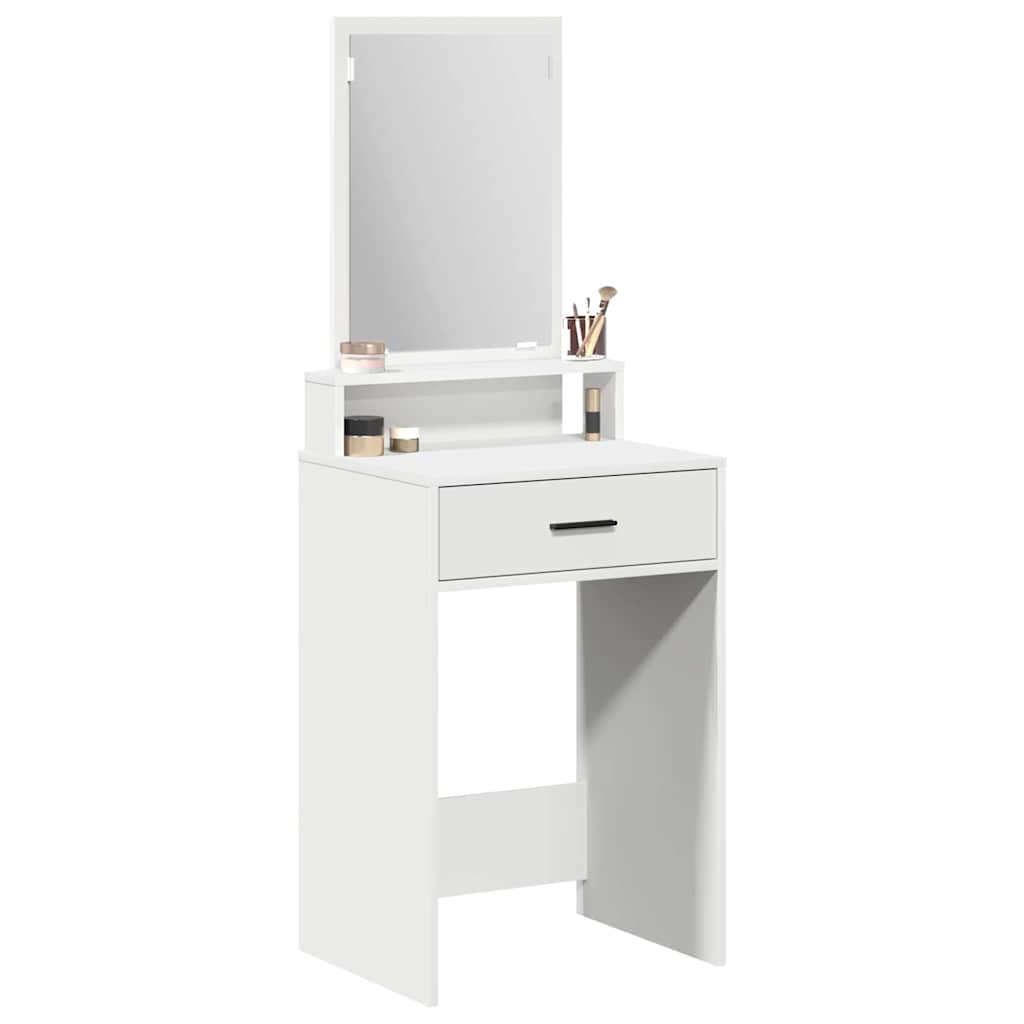Mesa de vestir branco 50 x 41 x 140 cm derivados de madeira
