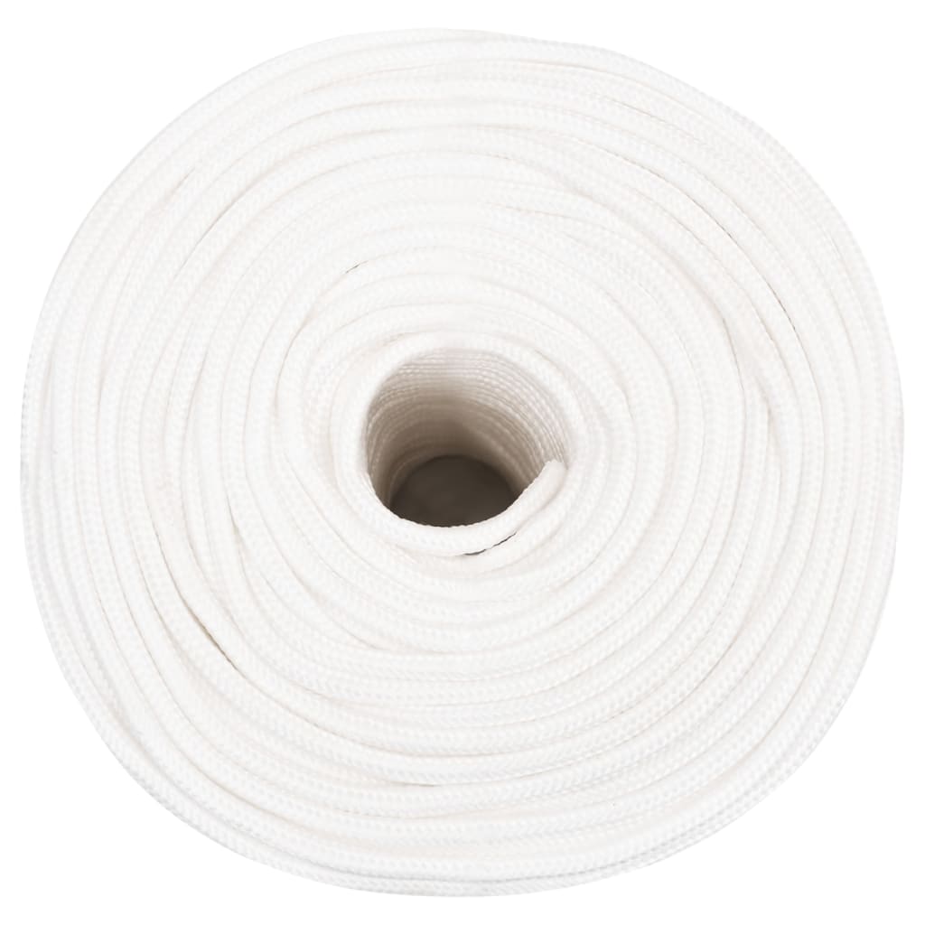 Corda de barco 10 mm 50 m polipropileno branco completo