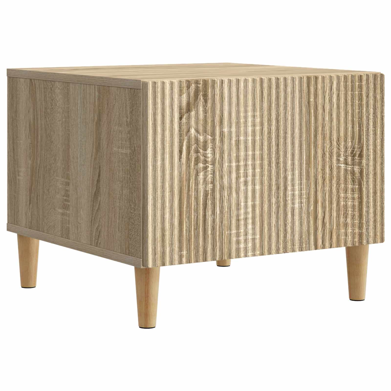 Mesa de centro com gaveta carvalho sonoma 49 x 50 x 40 cm