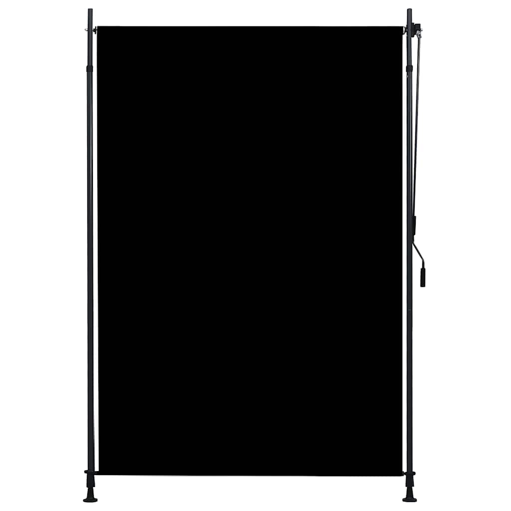 Estore de rolo para exterior 150x270 cm antracite