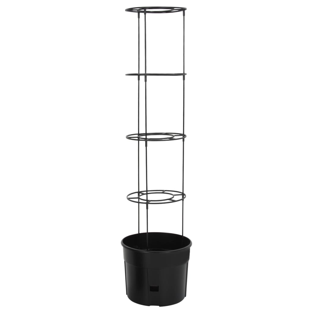Vaso p/ cultivo de tomate ø39x150 cm polipropileno antracite