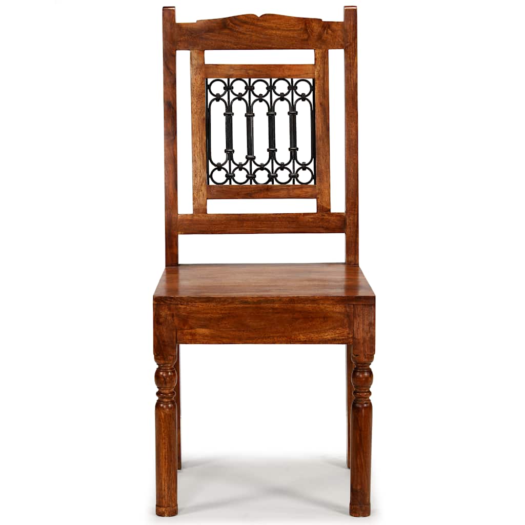 Cadeiras jantar clássicas 2 pcs madeira maciça + acabamento mel