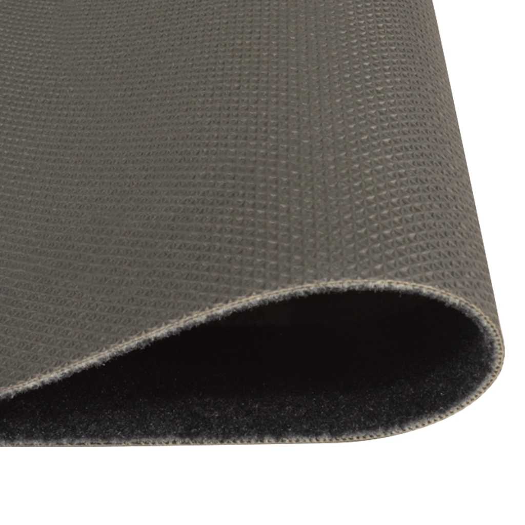 Tapete de cozinha lavável 45x150 cm veludo padrão café preto