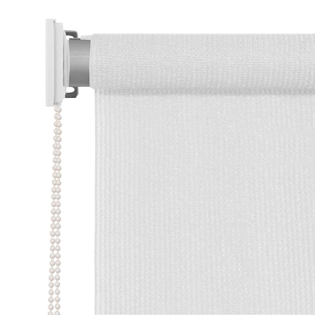 Estore de rolo para exterior 105 (l) x 140 (a) cm branco