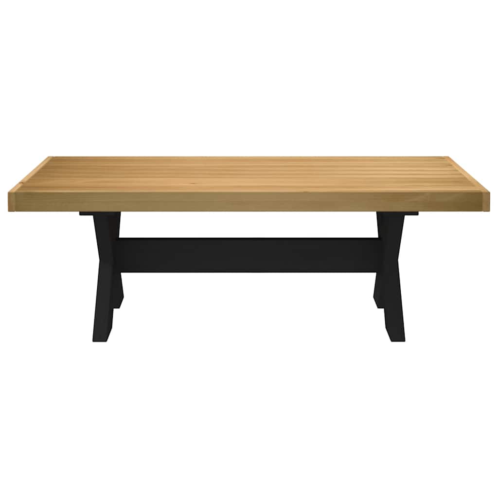 Mesa de centro noain pernas em forma de x 120x60x40 cm