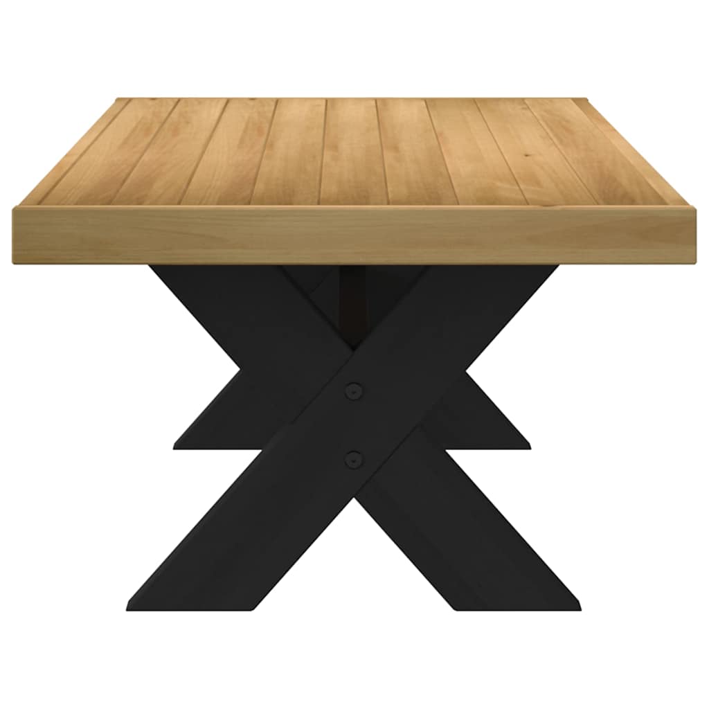 Mesa de centro noain pernas em forma de x 120x60x40 cm