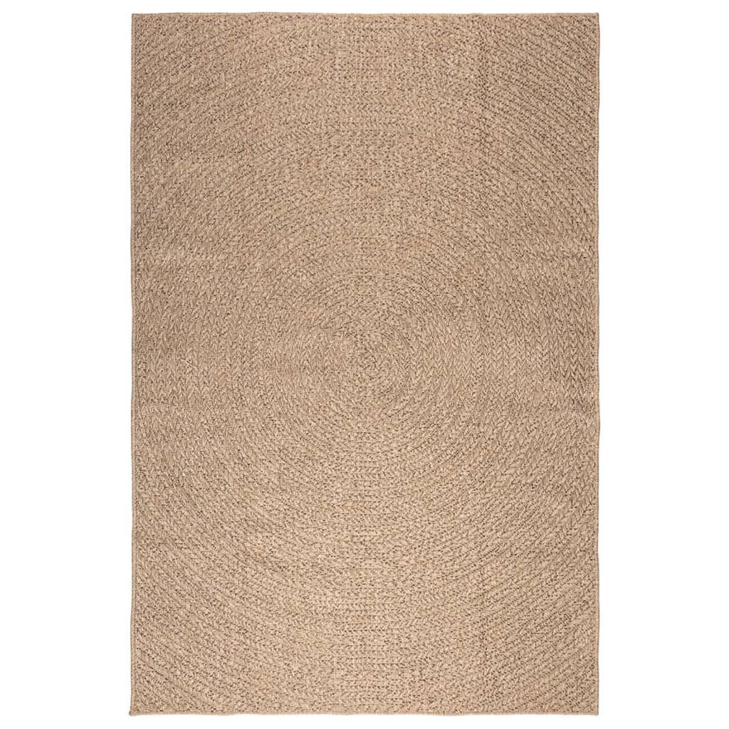 Tapete zizur 160x230 cm aspeto de juta interior e exterior