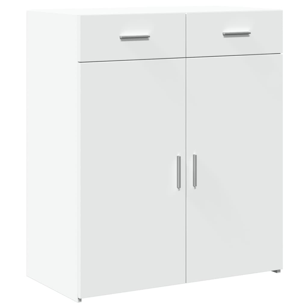 Aparador 80x42,5x93 cm derivados de madeira branco