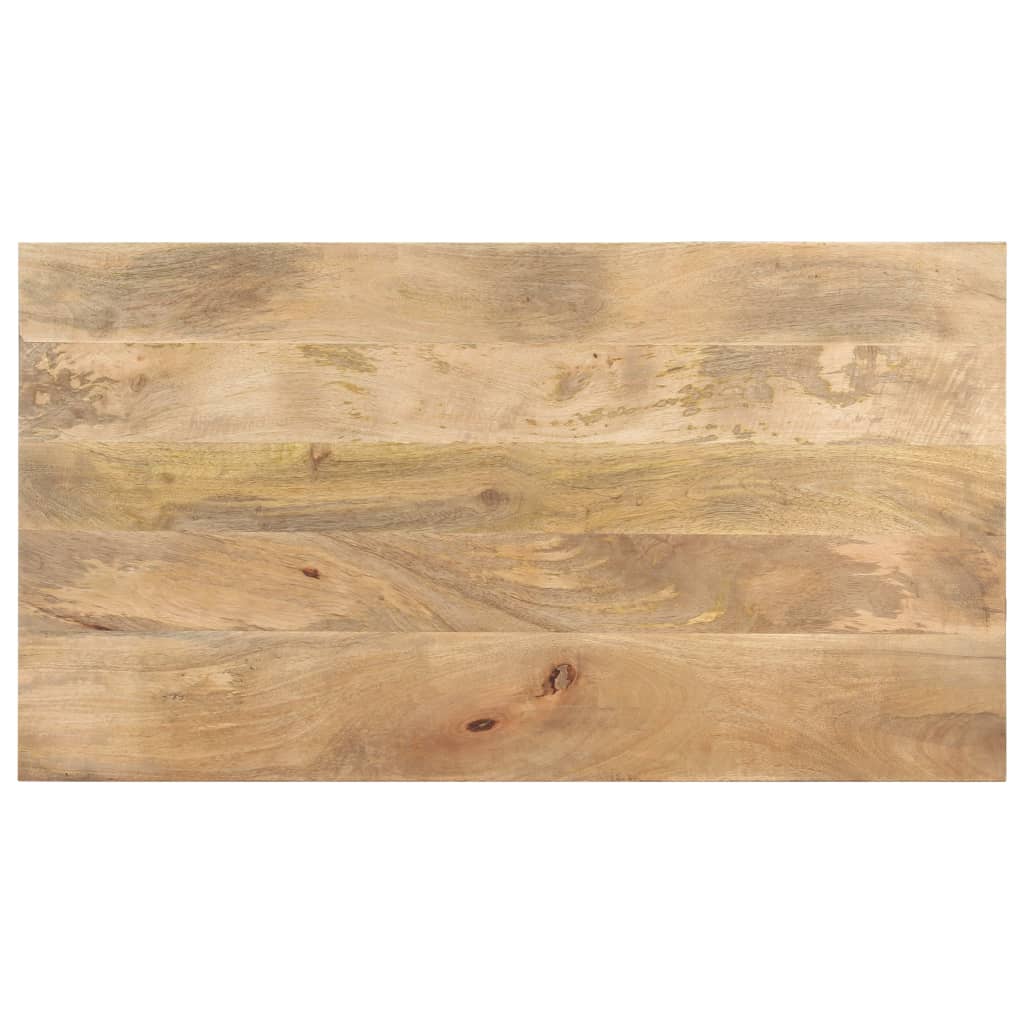 Mesa de centro 110x60x35 cm madeira de mangueira maciça