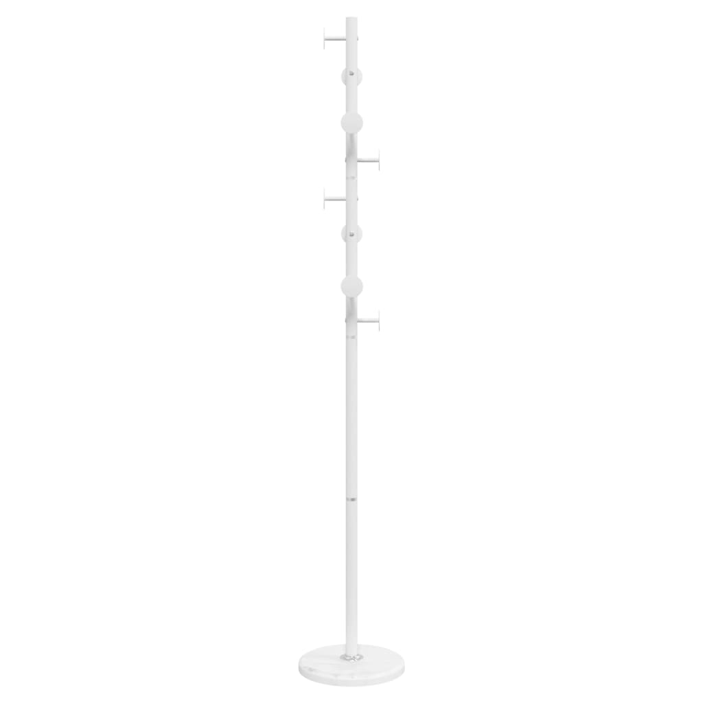Bengaleiro 176 cm ferro revestido a pó branco