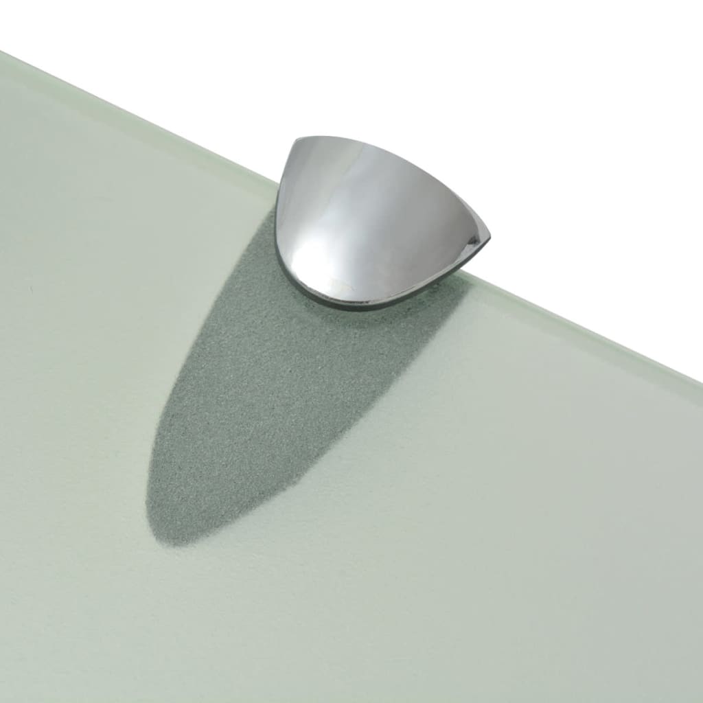 Prateleira flutuante vidro 90x10 cm 8 mm