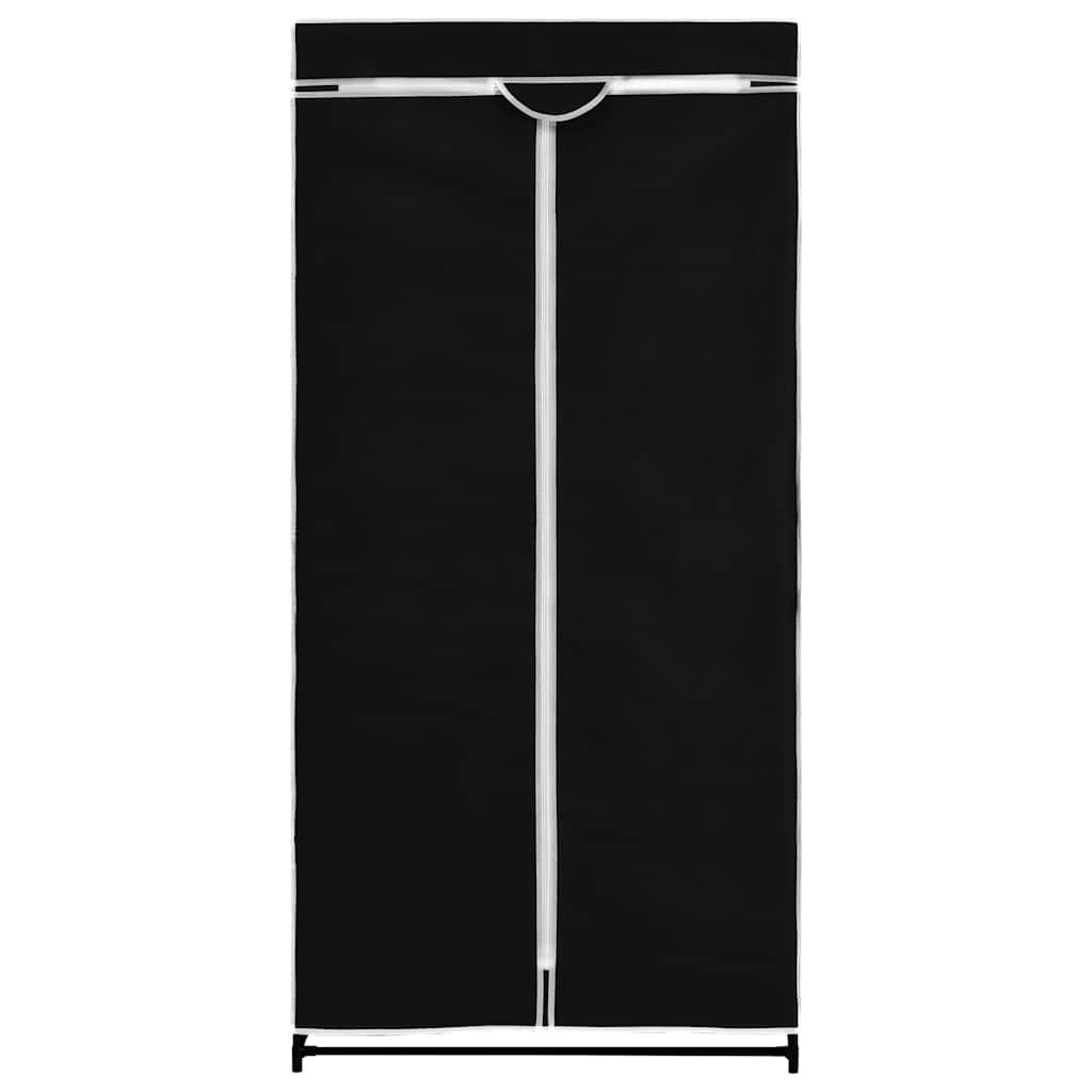 Roupeiro 75x50x160 cm preto