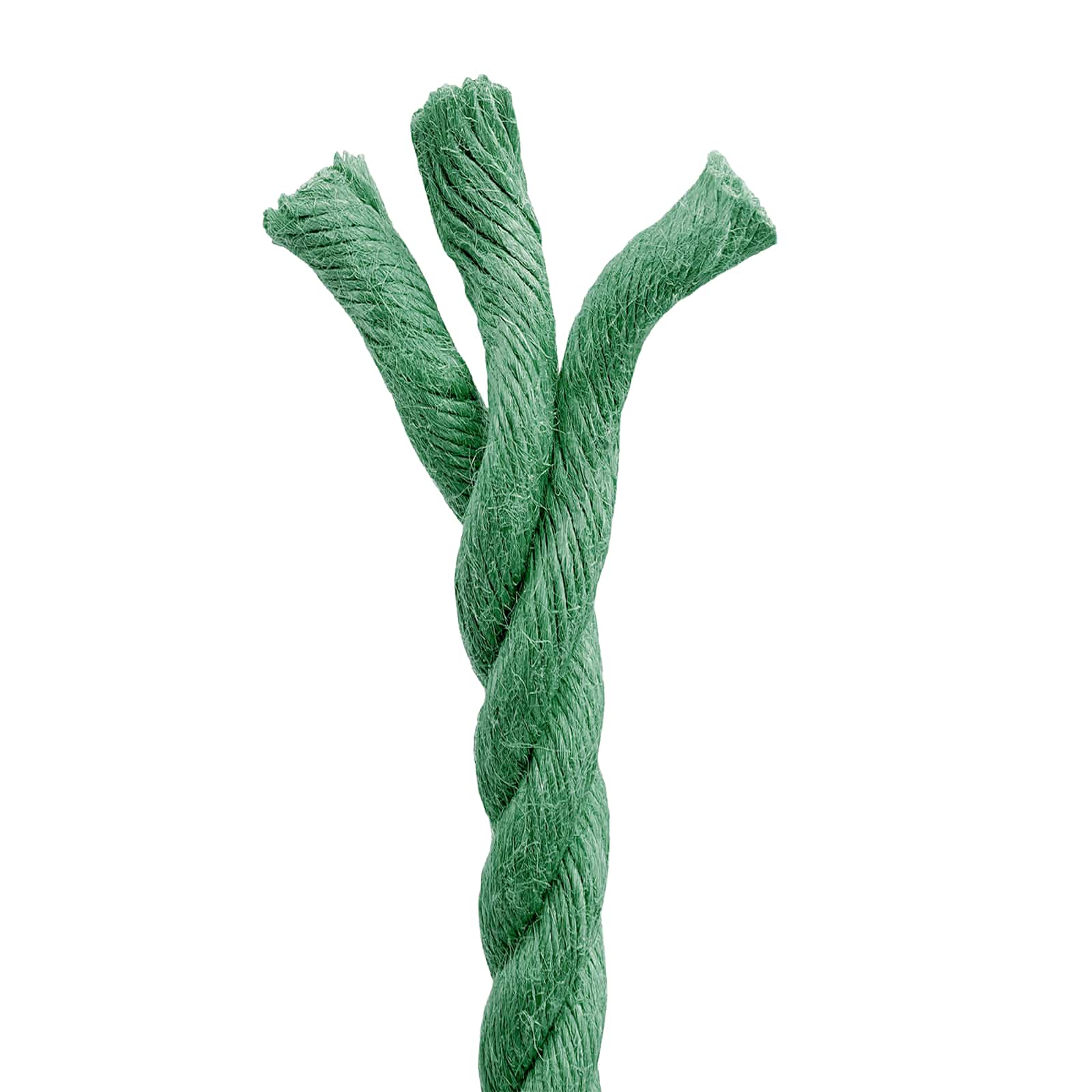 Corda de juta 20 mm verde 100% juta tossa