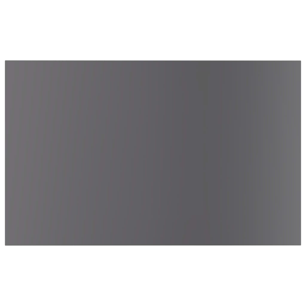 Prateleiras para estante 4 pcs 80x50x1,5cm contraplacado cinza