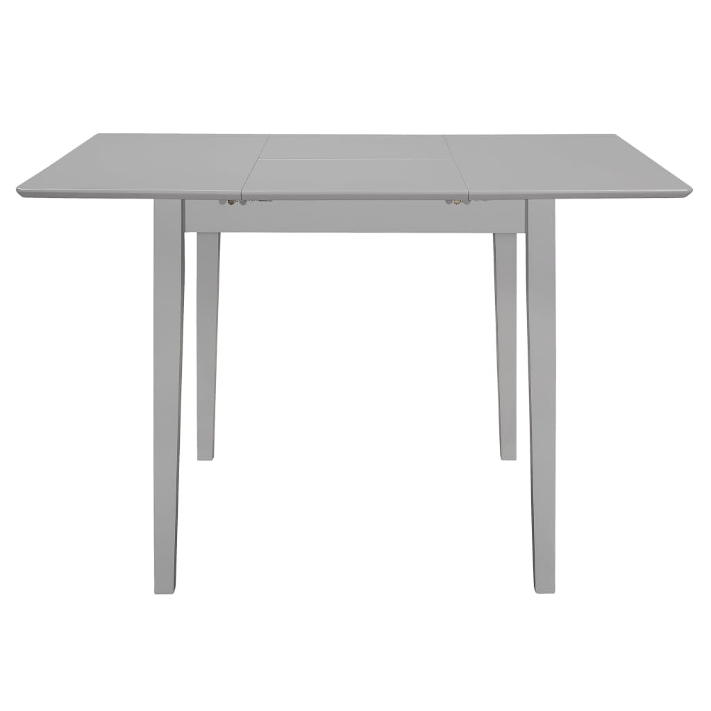 3 Pcs conjunto de jantar MDF cinzento