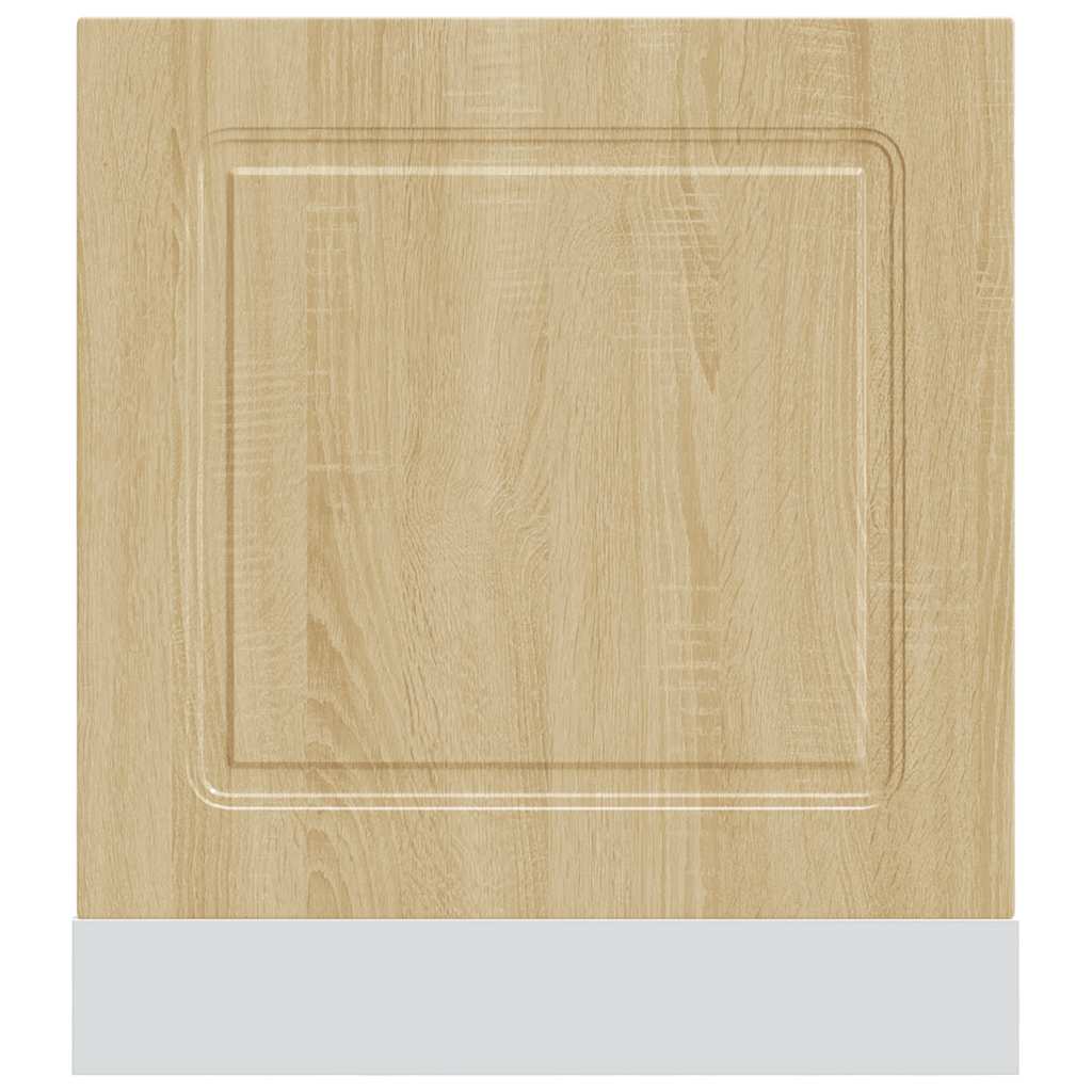 Painel máquina lavar louça kalmar 60x1,5x57 cm carvalho sonoma