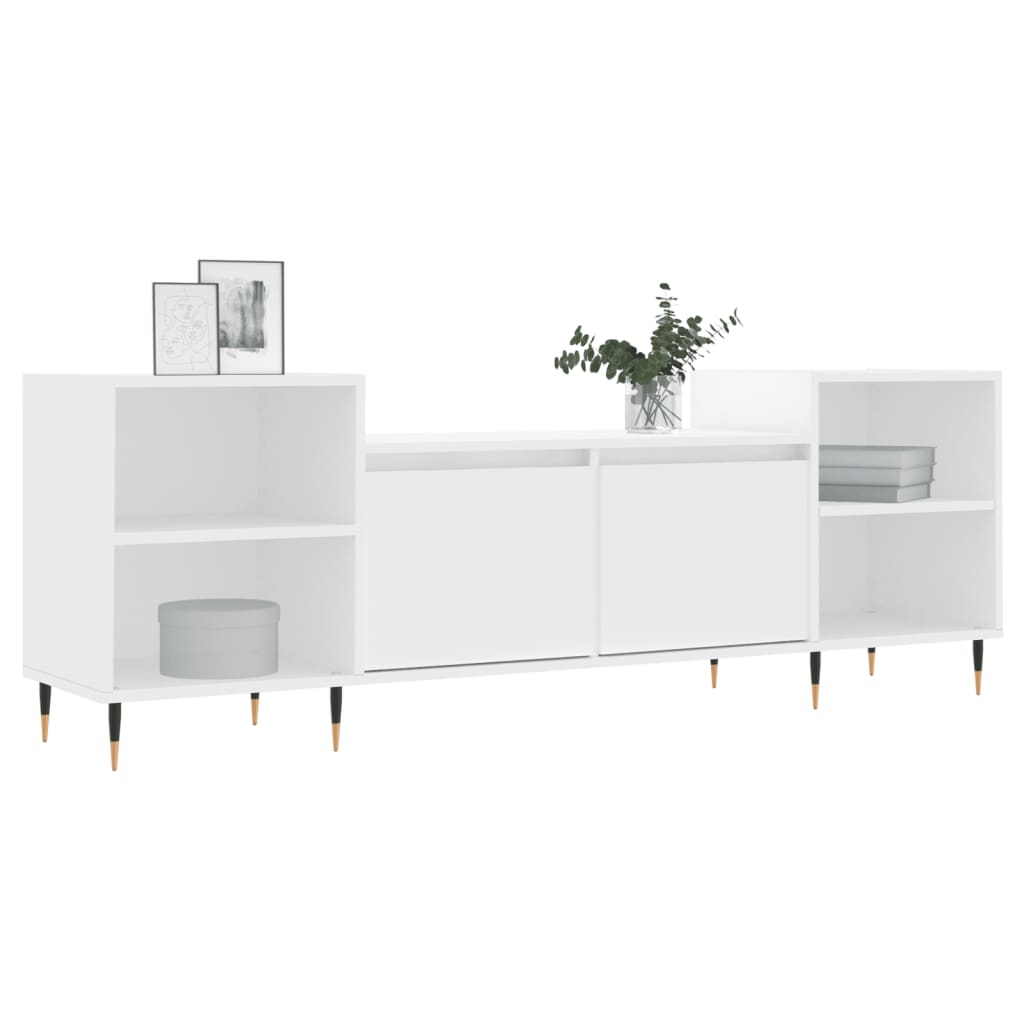 Móvel p/ TV 160x35x55 cm derivados de madeira branco