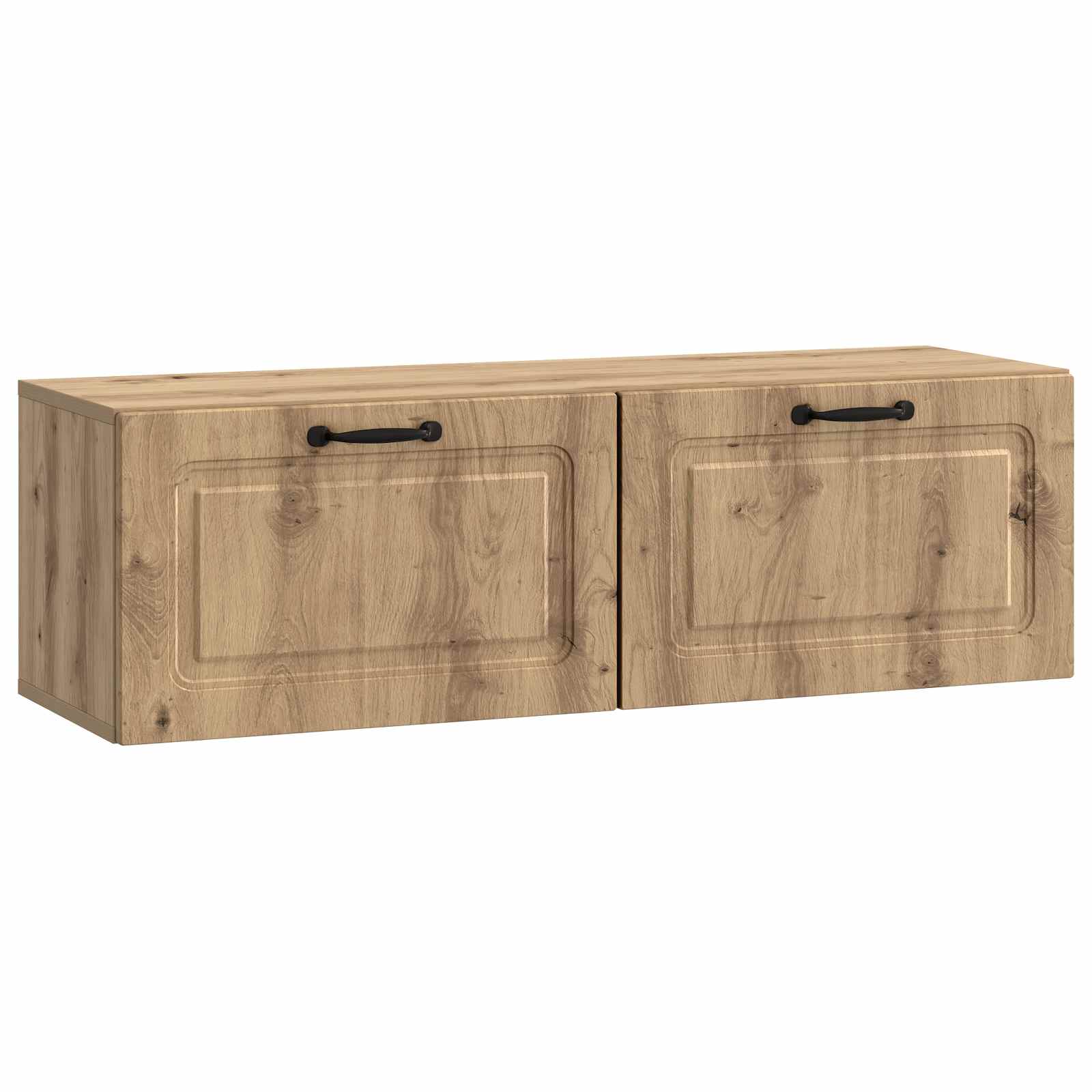 Gabinete de TV de parede 98 x 31 x 30 cm carvalho arttisan