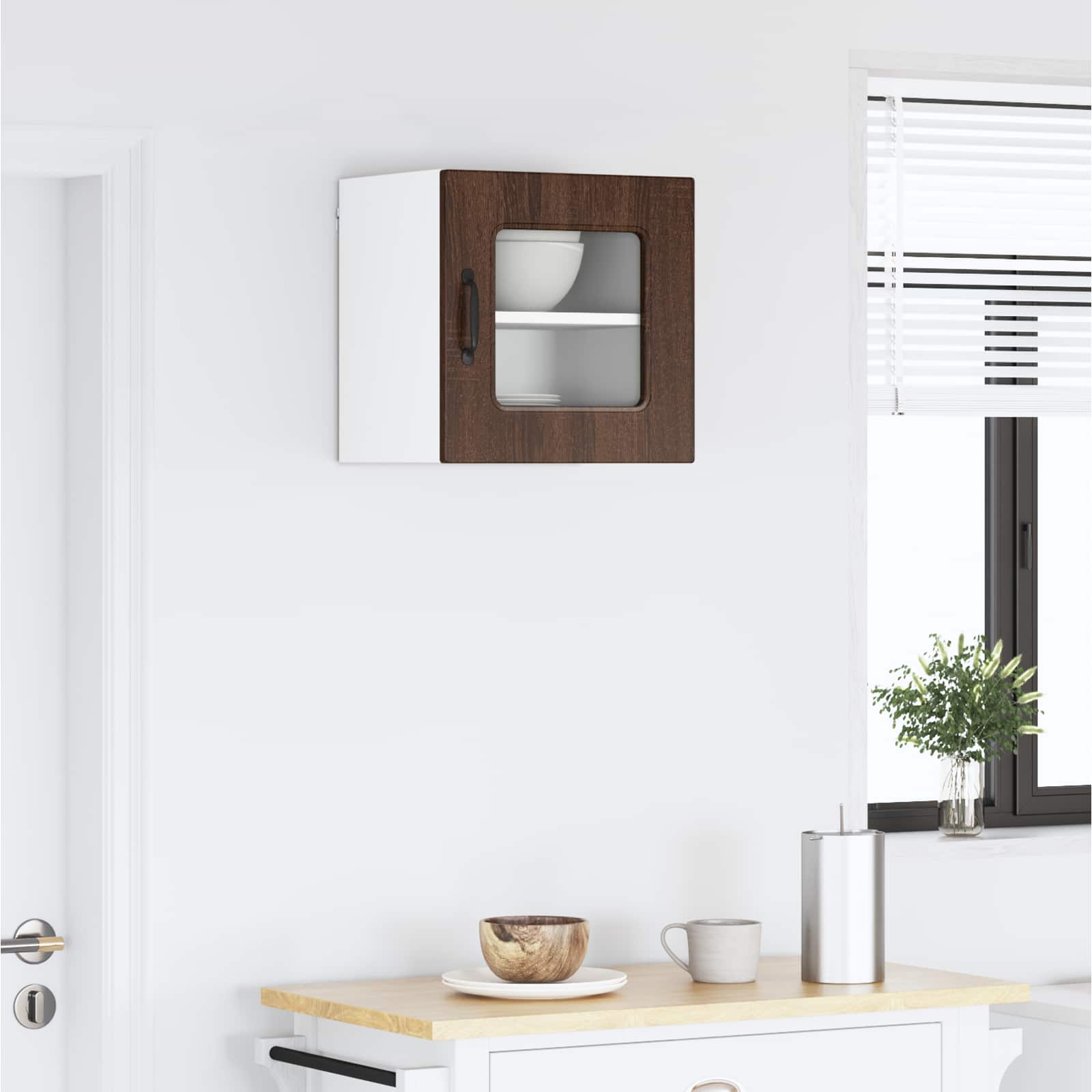 Painel de lava-louça kalmar carvalho marrom 40 x 31 x 40 cm