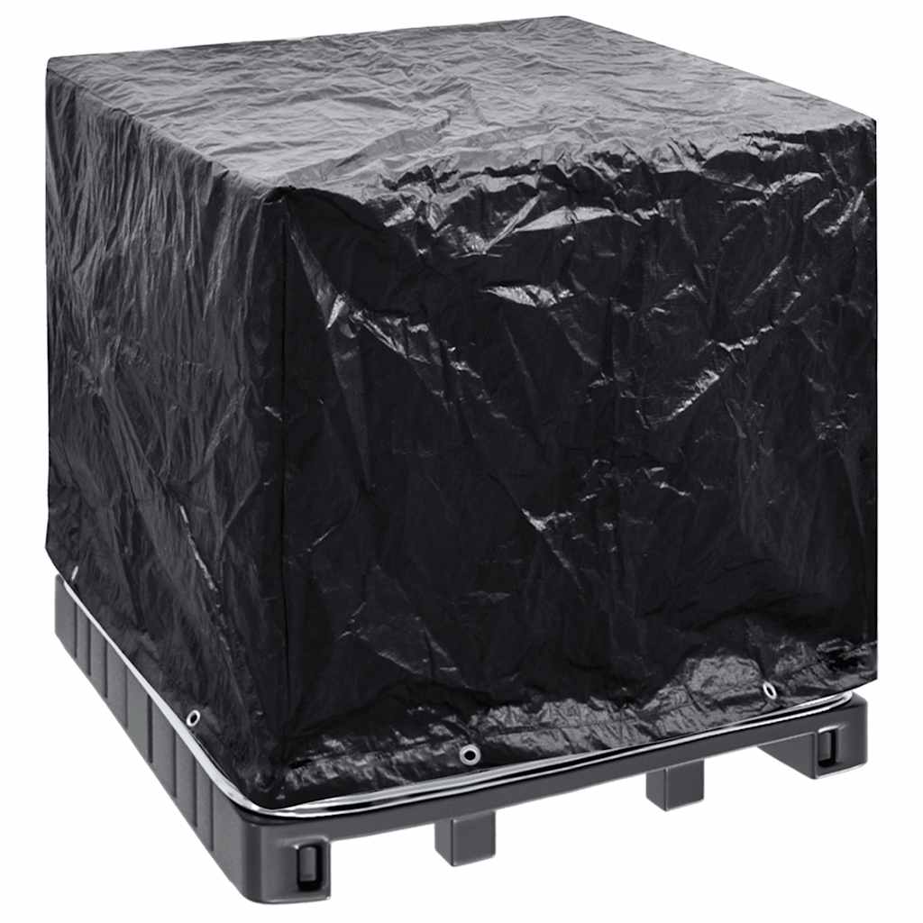 Cobertura para recipiente ibc com 8 ilhós 116x100x120 cm