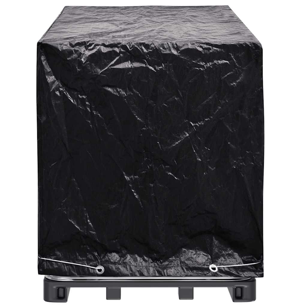Cobertura para recipiente ibc com 8 ilhós 116x100x120 cm