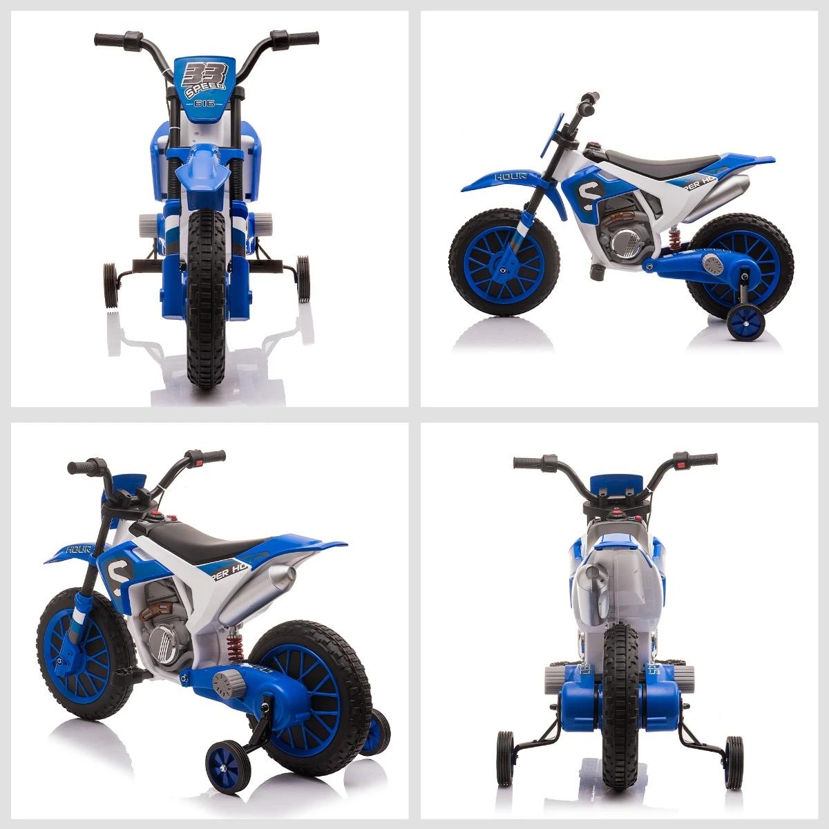Mota Elétrica para Crianças acima de 3 Anos 12V Mota de Brinquedo Infantil com 2 Rodas de Equilíbrio Velocidade Máx. 8km/h Arran
