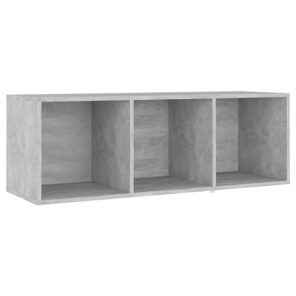 Móveis de TV 3 pcs 107x35x37 cm contraplacado cinzento cimento
