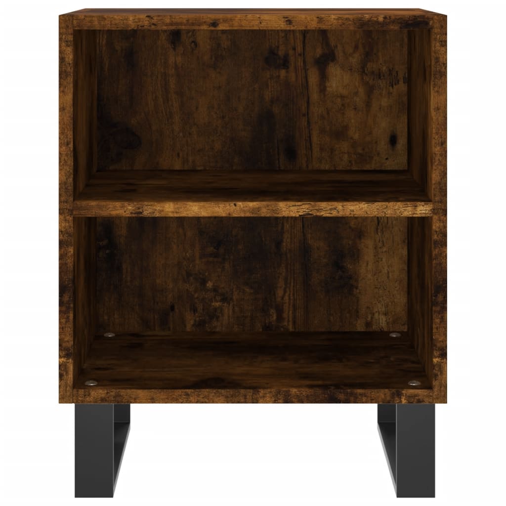 Mesa de cabeceira 40x30x50 cm deriv. madeira carvalho fumado