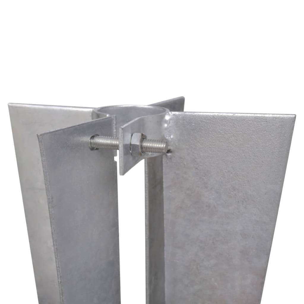 Espetos para postes de cerca 2 pcs