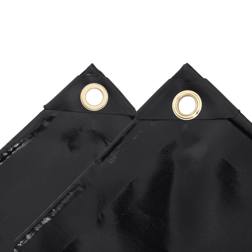 Lona 650 g/m² 3x3 m preto