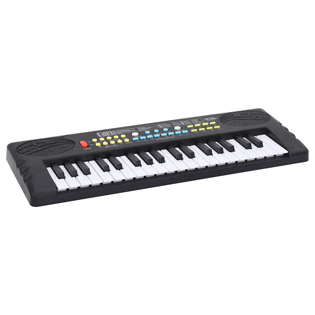 37 Teclas piano teclado elétrico com microfone para crianças