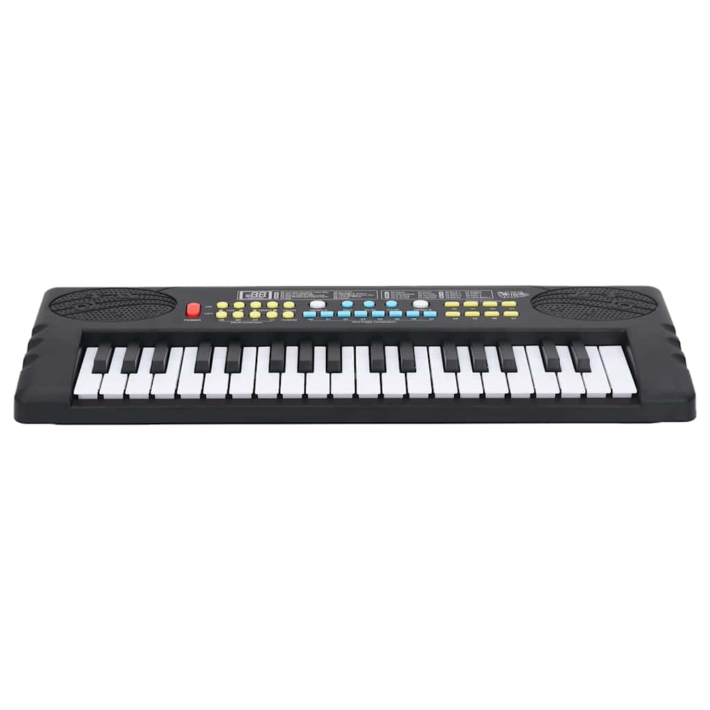 37 Teclas piano teclado elétrico com microfone para crianças