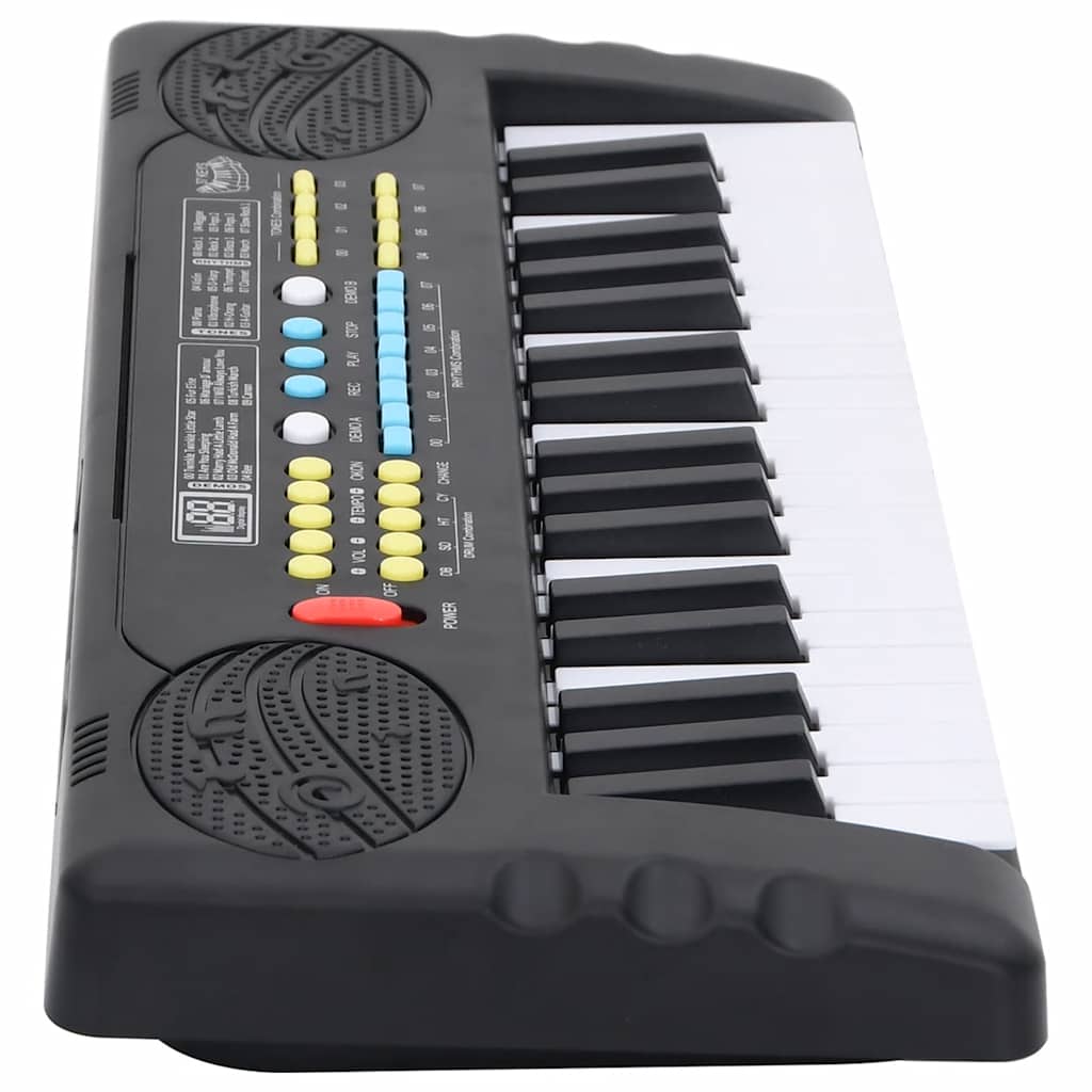 37 Teclas piano teclado elétrico com microfone para crianças
