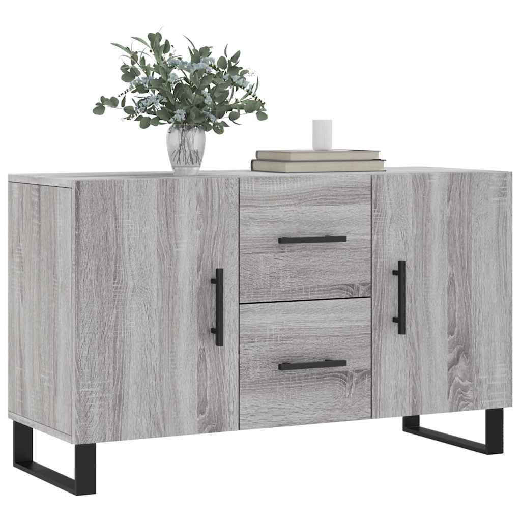 Aparador 100x36x60 cm derivados de madeira cinzento sonoma