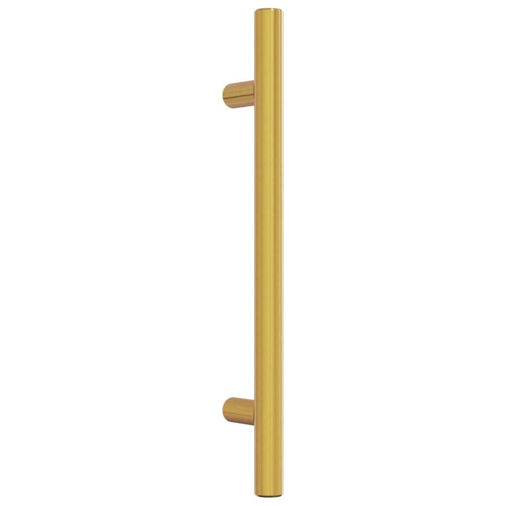 Puxadores para móveis 20 pcs 128 mm aço inoxidável dourado