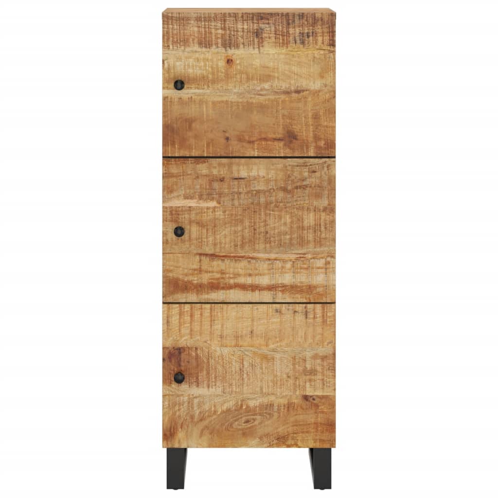 Aparador alto c/ 3 portas 40x33x110 cm mangueira maciça/ferro