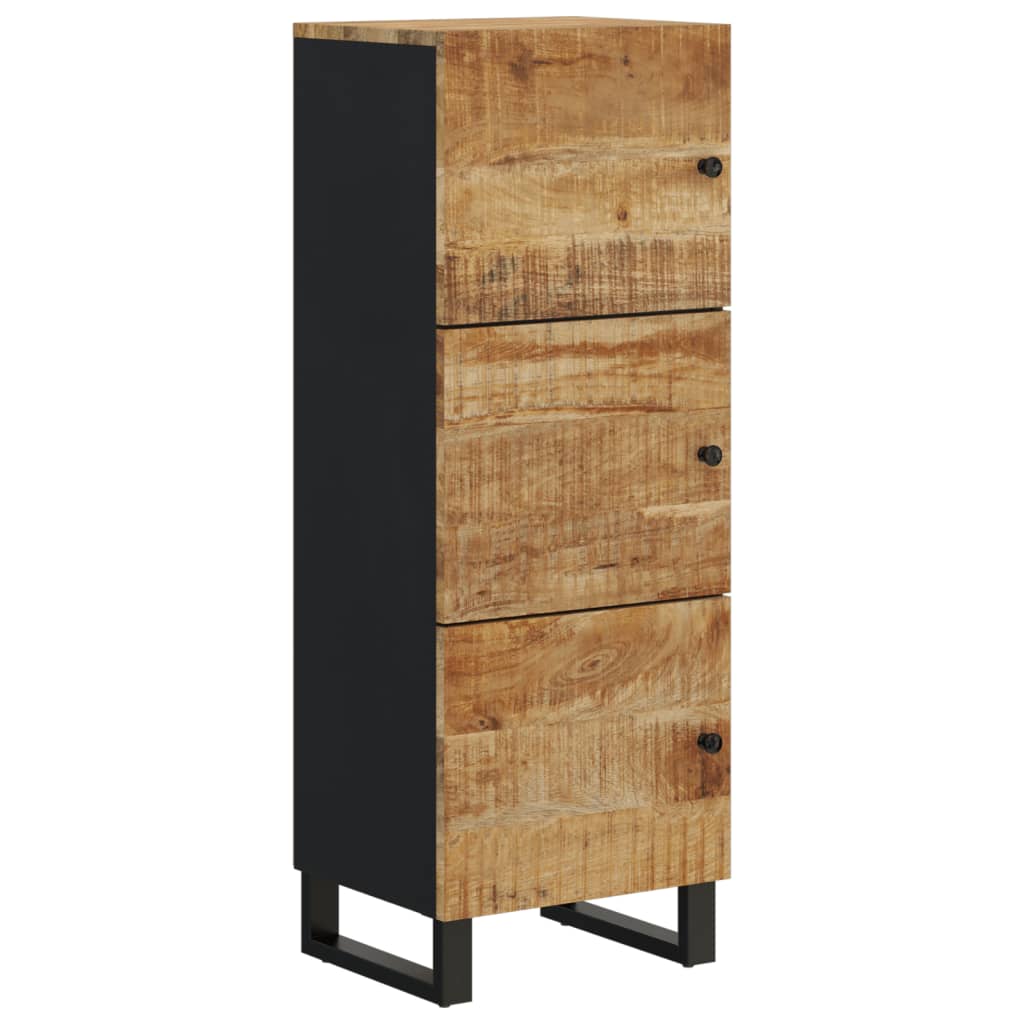 Aparador alto c/ 3 portas 40x33x110 cm mangueira maciça/ferro