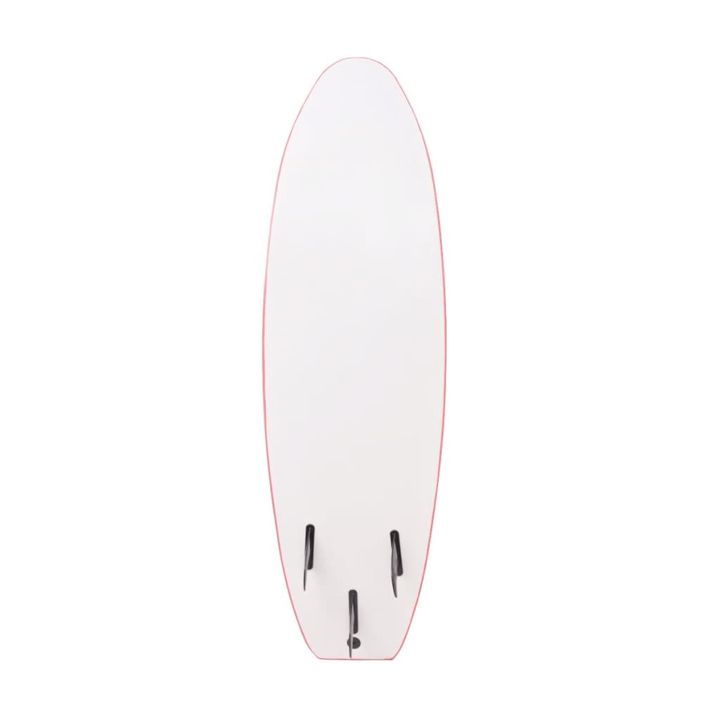 Prancha de surf azul e vermelha 170 cm