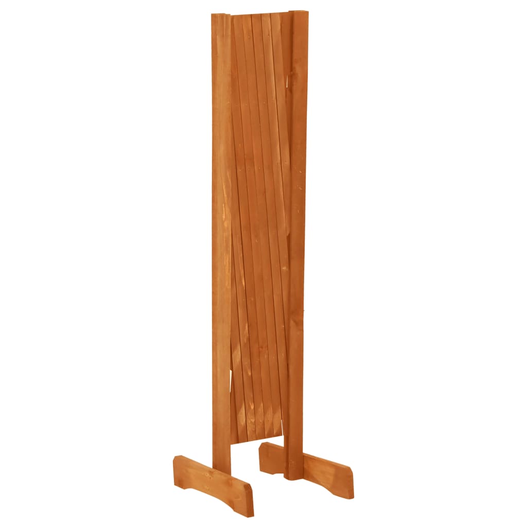 Vedação em treliça para jardim 120x90 cm abeto maciço laranja