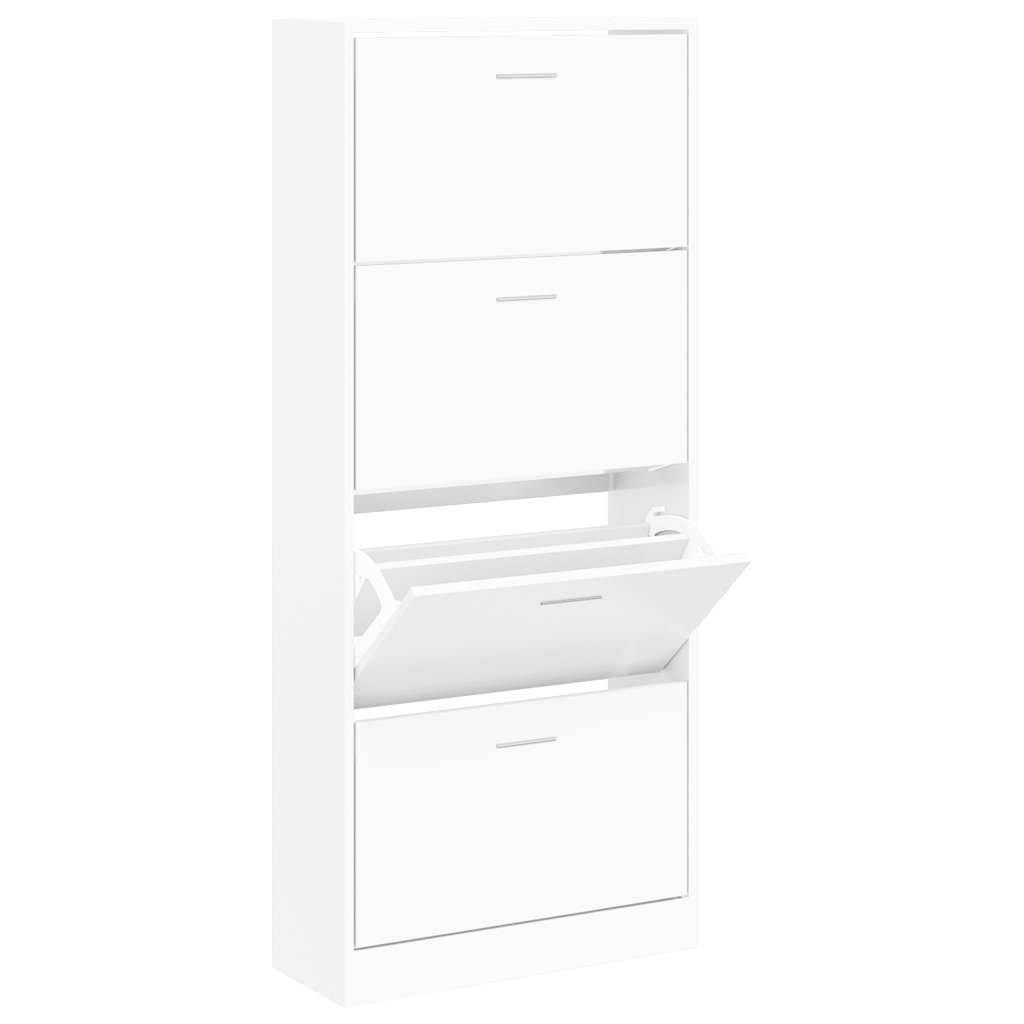 Sapateira 63x24x147 cm derivados de madeira branco