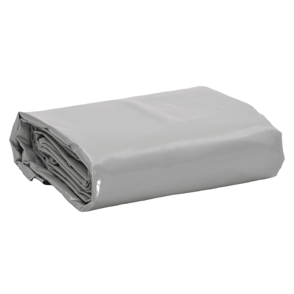 Lona 1,5x6 m 650 g/m² cinzento