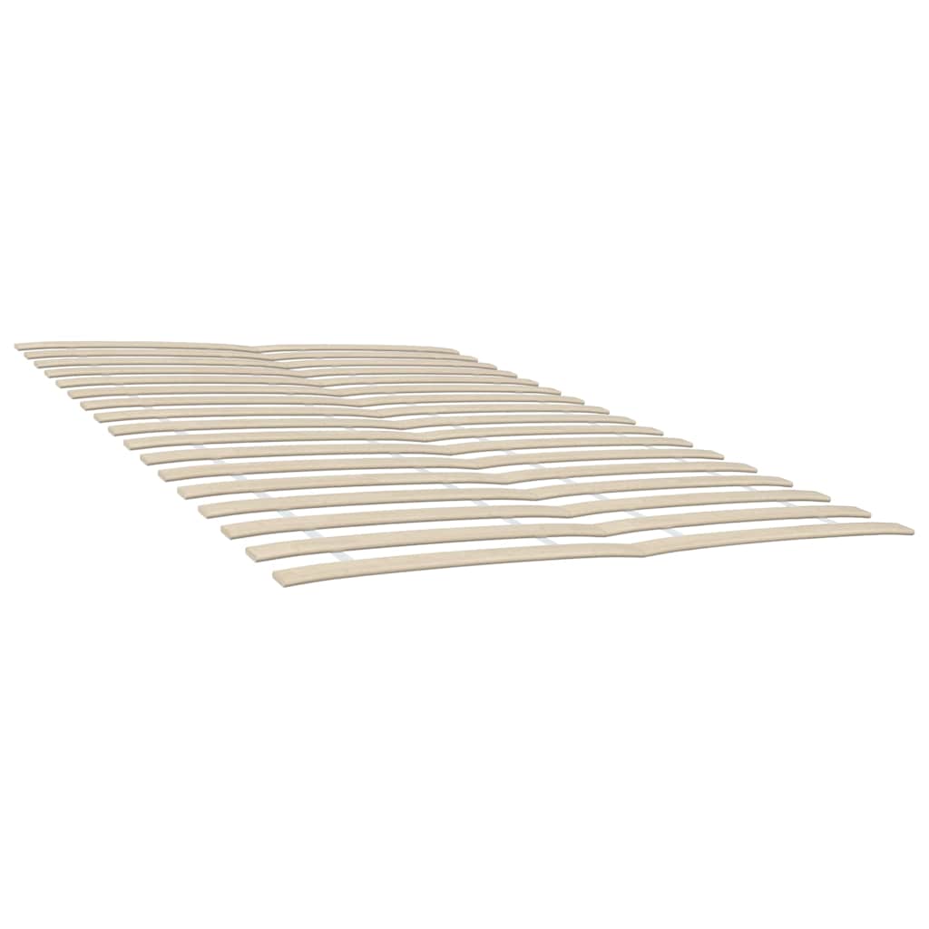 Substituição de ripas de cama com 34 ripas, 2 peças, 80x200 cm