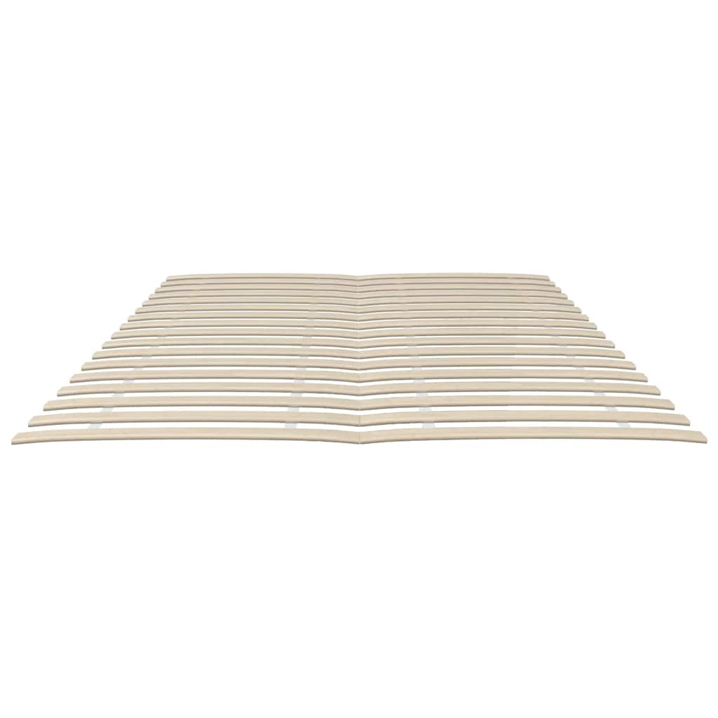 Substituição de ripas de cama com 34 ripas, 2 peças, 80x200 cm