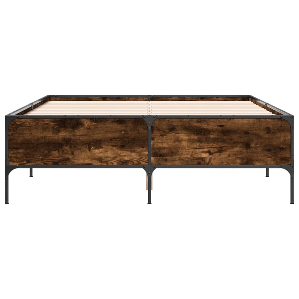 Estrutura cama 120x190 cm derivados de madeira/metal
